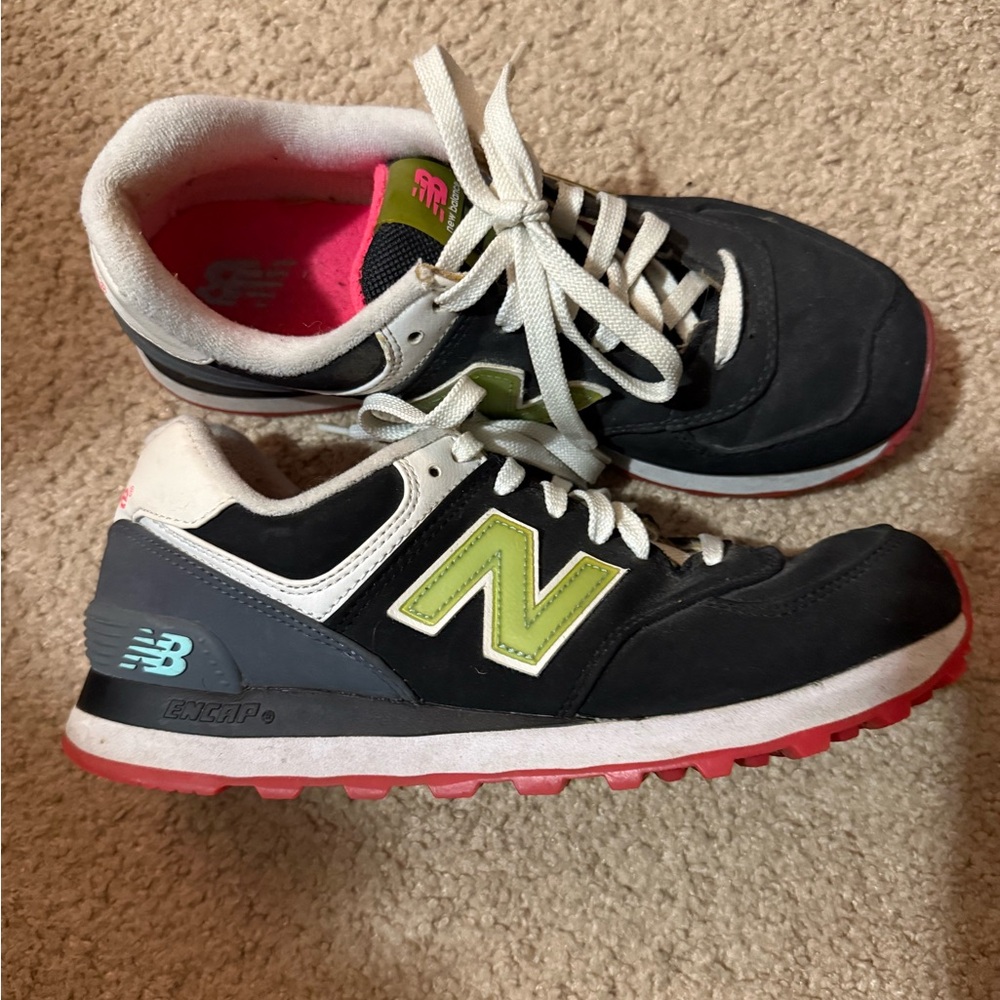 New Balance Womens Rare 574 Sneakers